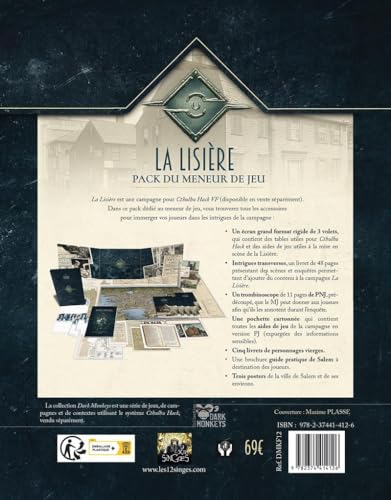 La Lisière – Führerpack – Rollenspiel – Gesellschaftsspiel – ab 14 Jahren – französische Version von Generic