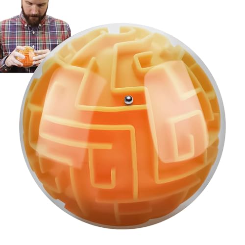 Labyrinth-Ball | 3D-Labyrinth-Ball, Denksport-Rätsel Kugel-Spiel und Trainings-Labyrinth-Spielzeug,Lernspielzeuggeschenke für Kinder, Studenten, Jugendlich von Generic