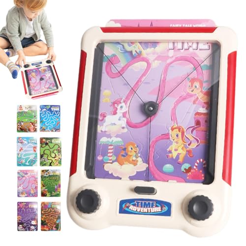 Labyrinth Ball Puzzlespiele Für Kinder, Geist Puzzles Für Kinder | Brain Teaser Puzzles Handheld Fidget-Spielzeug | Ballspiel Sequentielles Puzzle Spielzeug Pädagogisch Sensorisch Stressabbau Reissp von Generic
