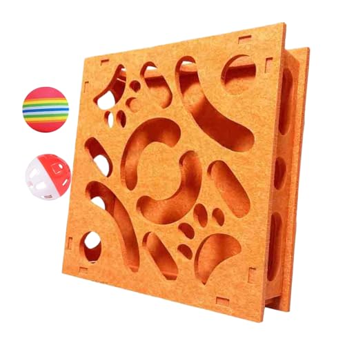 Labyrinth Intelligenz Cat Puzzle Toys-Entreting Labyrinth Langes Fütterungsspiel | Melicien für Gehirnentwicklung | Langsames Fressen Spielzeug für intelligente Kätzchen von Generic