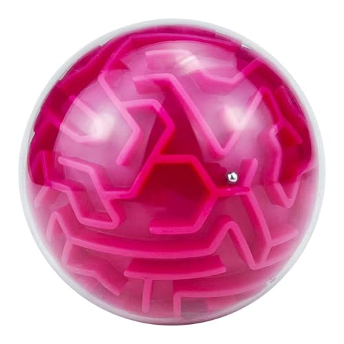 Labyrinth-Puzzle in Kugelform – Lernspielzeug für Jugendliche und Erwachsene | Schwerkraft-Labyrinth-Puzzle für kognitive Entwicklung und intellektuelle Unterhaltung von Generic