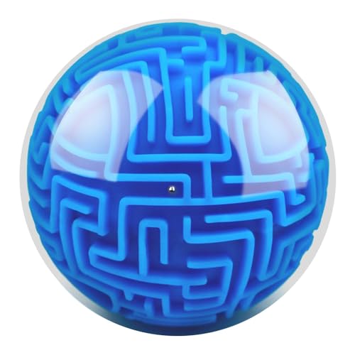 Labyrinth-Puzzle in Kugelform – Lernspielzeug für Jugendliche und Erwachsene | Schwerkraft-Labyrinth-Puzzle für kognitive Entwicklung und intellektuelle Unterhaltung von Generic