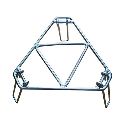 Küchenregal | Faltbares Lagerregal für | Tragbare offene Fichte aus Edelstahl | Camping Picknick im Freien von Generic