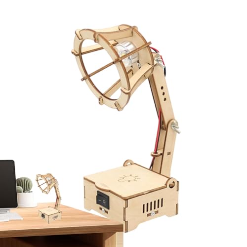 Lamp STEM Toys - Holzhersteller für Kinder, elektrische Lampe für wissenschaftliche Spielzeuge | Kleine Holzproduktion biegt kleine Spielzeuge der Tischlampe, STEM-Projekte Lamp STEM Toys - Holzhersteller für Kinder, elektrische Lampe für wissenschaftliche Spielzeuge | Kleine Holzproduktion biegt kleine Spielzeuge der Tischlampe, STEM-Projekte von Generic
