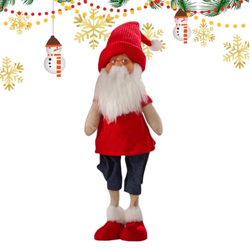 Langbeinige Weihnachtspuppe - Weihnachtsfigur, lustiges Zubehör | Dekorative Puppe für Partys, ideal für die Dekoration von Tischen und Regalen, notwendig für die Dekoration von Generic