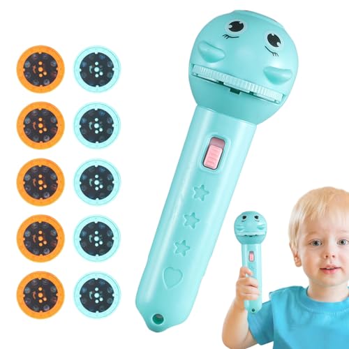 Laserprojektor für Kinder, Projektor für Kleinkinder, Projektorlicht für Kinder, 80 Cartoon-Muster, pädagogische Rutschen, für die Handfackellampe Laserprojektor für Kinder, Projektor für Kleinkinder, Projektorlicht für Kinder, 80 Cartoon-Muster, pädagogische Rutschen, für die Handfackellampe von Generic