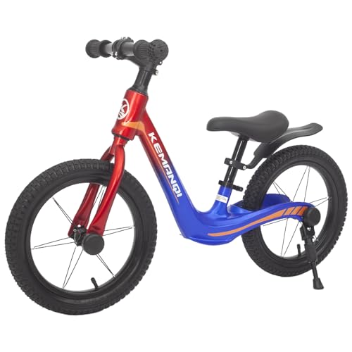 Laufrad für Kinder 3-6 Jahre Jungen Mädchen | 14 Zoll Räder | Magnesium Leichtgewicht ohne Pedale | Mit Stützfuß, Schutzblech & Höhensitz | Einfacher Aufbau,Rot Laufrad für Kinder 3-6 Jahre Jungen Mädchen | 14 Zoll Räder | Magnesium Leichtgewicht ohne Pedale | Mit Stützfuß, Schutzblech & Höhensitz | Einfacher Aufbau,Rot von Generic