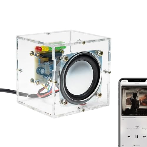 Lautsprecher-Bausatz – -Lautsprecher-Bausatz, Tragbarer Kabelloser Lautsprecher-Bausatz | -Lautsprecherbox-Experimentierkits, High-Fidelity-Sound, Einfache Montage, Ideal Für Bastler U Lautsprecher-Bausatz – -Lautsprecher-Bausatz, Tragbarer Kabelloser Lautsprecher-Bausatz | -Lautsprecherbox-Experimentierkits, High-Fidelity-Sound, Einfache Montage, Ideal Für Bastler U von Generic