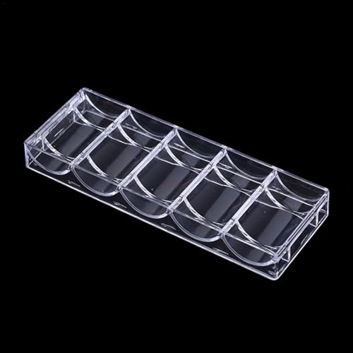 Leere Pokerchip-Hülle | Durchsichtige Chips-Box aus Acryl mit Deckel - Bringen Sie großen Komfort 00 Chips, transparente Organizer-Aufbewahrungsbox Leere Pokerchip-Hülle | Durchsichtige Chips-Box aus Acryl mit Deckel - Bringen Sie großen Komfort 00 Chips, transparente Organizer-Aufbewahrungsbox von Generic