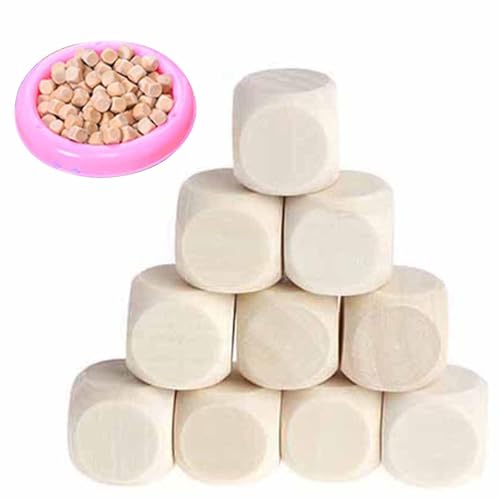 Leere Würfel, Blanko-Holzblöcke für Würfel, 6-seitige Holzwürfel, Basteln, unlackierte Holzwürfel, quadratische Blöcke für Puzzle-Herstellung, Holzprojekte, Blanko-Würfel Leere Würfel, Blanko-Holzblöcke für Würfel, 6-seitige Holzwürfel, Basteln, unlackierte Holzwürfel, quadratische Blöcke für Puzzle-Herstellung, Holzprojekte, Blanko-Würfel von Generic