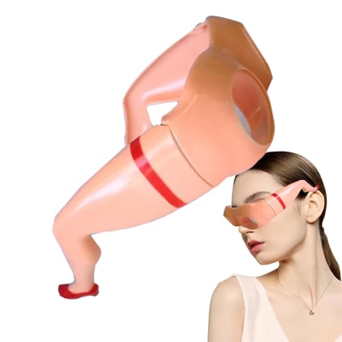 Leg & Po Sonnenbrille - Lustiges Kostümzubehör | Gag für Männer & Frauen | Lustige Partybrille für Halloween, Neujahr, Karneval | Perfekte Streich Brille für Erwachsene, Einzigartige Neuheit Brillen Leg & Po Sonnenbrille - Lustiges Kostümzubehör | Gag für Männer & Frauen | Lustige Partybrille für Halloween, Neujahr, Karneval | Perfekte Streich Brille für Erwachsene, Einzigartige Neuheit Brillen von Generic