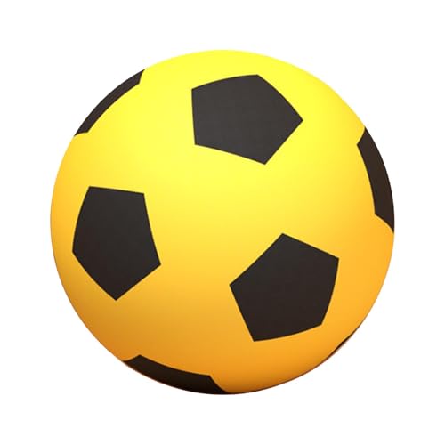 Leiser Fußball, weicher und leiser Fußball | leises Fußballspielzeug für Kinder, Fußball, Fußball für Motorikübungen und Sporttraining inkl Leiser Fußball, weicher und leiser Fußball | leises Fußballspielzeug für Kinder, Fußball, Fußball für Motorikübungen und Sporttraining inkl von Generic