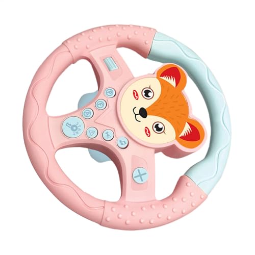 Lenkradspielzeug, Spielzeug für Lenkrad, Spielzeug für Simulationsfahrten mit Musik, multifunktionales Fahrsimulationsspielzeug, Lernspielzeug Lenkradspielzeug, Spielzeug für Lenkrad, Spielzeug für Simulationsfahrten mit Musik, multifunktionales Fahrsimulationsspielzeug, Lernspielzeug von Generic