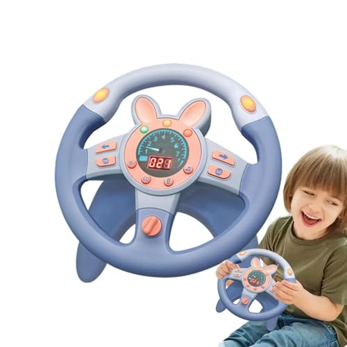 Lenkradspielzeug, Spielzeuglenkrad, Instrumentenbrett, Simulationsspiel, Fahrspielzeug, interaktives Musikspielzeug für Kleinkinder mit Licht und Sound für Kinder im Alter Lenkradspielzeug, Spielzeuglenkrad, Instrumentenbrett, Simulationsspiel, Fahrspielzeug, interaktives Musikspielzeug für Kleinkinder mit Licht und Sound für Kinder im Alter von Generic