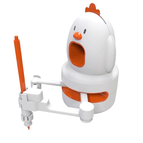 Lern-Zeichenroboter Für Kinder – Kreatives Roboter-Schubladenspielzeug Mit Zeichenkarten Und Malzubehör | Pädagogisches Lernspielzeug Für Vorschule, Kindergarten, Frühförderung Mit 130 Karten, Pinsel von Generic