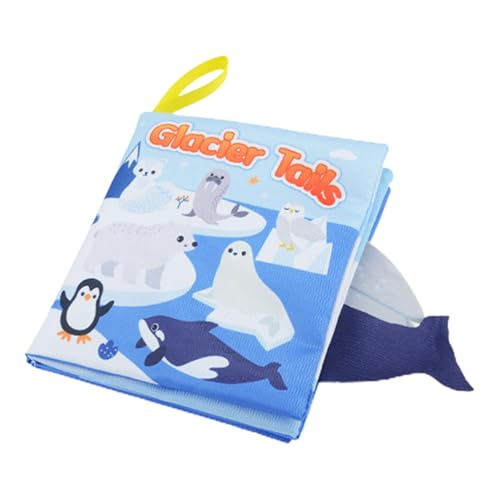 Lernbuch aus Stoff für Kinder, Bücher aus Stoff für Kinder – Bücher aus weichem und zerknittertem Stoff und fühlen | sensorisches Spielzeug für frühe Bildungsaktivitäten und Plüsch für das Lernbuch aus Stoff für Kinder, Bücher aus Stoff für Kinder – Bücher aus weichem und zerknittertem Stoff und fühlen | sensorisches Spielzeug für frühe Bildungsaktivitäten und Plüsch für das von Generic
