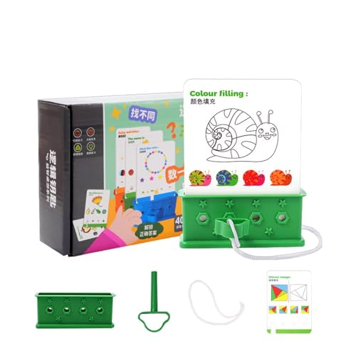 Lernen Spiele für Kinder - vielseitige Bildungskinder Keys Keys Logical Thinking AIDS, kreative Kinder Lernen Spiele Brain Teasers Logic Game für Grils von Generic
