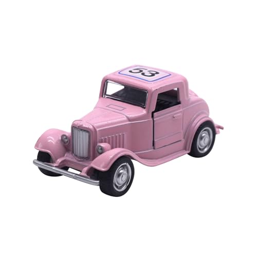 Lernendes Hardtop-Automodell, klassisches Retro-Fahrzeug, Sammlerstück und Denksport-Spielzeug für Kinder BgP456 (A, 8.8x3.7x4cm) von Generic