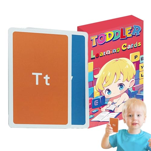 Lernkarten, Lernkarten für Kinder – Alphabet-Tier-Karteikarten für Kinder von 2–4 Jahren, Farben- und Formen-Karteikarten für frühes Lernen Lernkarten, Lernkarten für Kinder – Alphabet-Tier-Karteikarten für Kinder von 2–4 Jahren, Farben- und Formen-Karteikarten für frühes Lernen von Generic