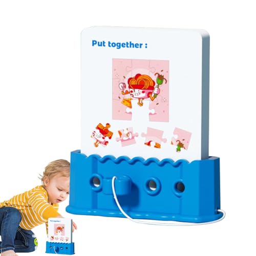 Lernkarten für Kleinkinder, Lernkarten für Kleinkinder - Frühes Lernen Poster | Beleuchtung und Früherziehung Brettspiel | Spielzeug mit Schlüssel von Generic