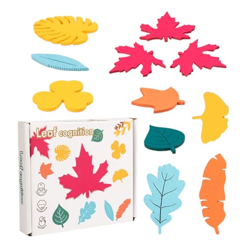Lernspielzeug - Kinder Holz Puzzle Sortierer, Entwicklung Matching und Stapeln Spiele für Feinmotorik | Vorschultraining Form Sortierbox, Klingenerkennung Aktivität und von Generic