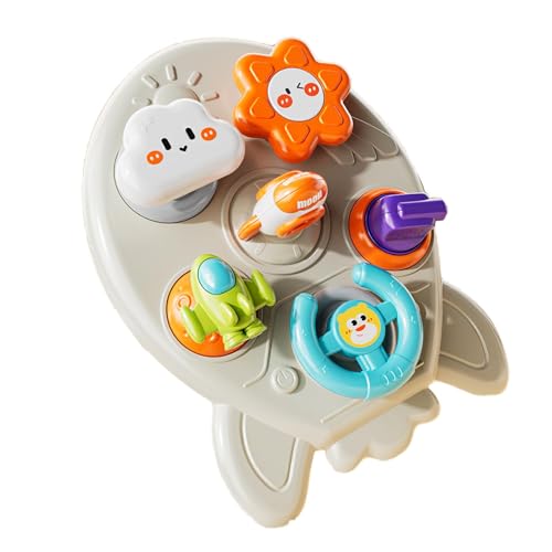 Lernspielzeug für Reisen, für Kleinkinder, sensorische Lernaktivitäten für Kinder, pädagogisches Rad zum Lernen, beschäftigtes sensorisches Reisespielzeug mit Lichtern und Muskeln Lernspielzeug für Reisen, für Kleinkinder, sensorische Lernaktivitäten für Kinder, pädagogisches Rad zum Lernen, beschäftigtes sensorisches Reisespielzeug mit Lichtern und Muskeln von Generic