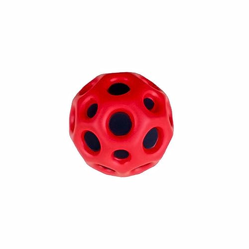 Lernuhren Space Extreme und Sound Space Toys Riesiger hoher Party-Gummi-Hüpfball-Wasser-Jungenspielzeug für Kinder und Erwachsene Zählrahmen (Red, One Size) von Generic