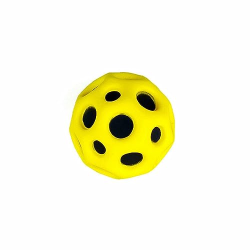 Lernuhren Space Extreme und Sound Space Toys Riesiger hoher Party-Gummi-Hüpfball-Wasser-Jungenspielzeug für Kinder und Erwachsene Zählrahmen (Yellow, One Size) von Generic