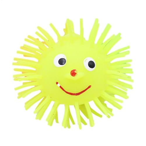 Leuchtende gepolsterte Bälle – Aufblasbare Gummibälle blinkende LED – Spielzeug aus Gummi LED Squeeze Fidget, tragbar und wiederverwendbar, blinkende Stroboskopspielzeug Senso Leuchtende gepolsterte Bälle – Aufblasbare Gummibälle blinkende LED – Spielzeug aus Gummi LED Squeeze Fidget, tragbar und wiederverwendbar, blinkende Stroboskopspielzeug Senso von Generic