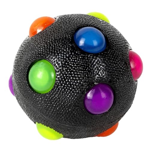 Leuchtender Hundeball | Bissfestes Jolly Ball Hundespielzeug | Weicher und sicherer interaktiver Hundespielzeugball, elastisches Haustier-Trainingsspielzeug für Verschiedene Welpen und Hunderassen Leuchtender Hundeball | Bissfestes Jolly Ball Hundespielzeug | Weicher und sicherer interaktiver Hundespielzeugball, elastisches Haustier-Trainingsspielzeug für Verschiedene Welpen und Hunderassen von Generic