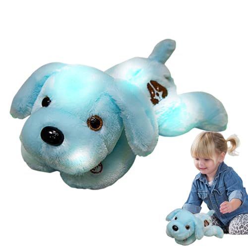 Leuchtender Plüschhund, LED-Plüschhund – niedlicher Plüschhund – 35,6 cm kreatives Nachtlicht, schönes Plüschtier mit LED-Hund für Kinder auf Geburtstags und Festivals Leuchtender Plüschhund, LED-Plüschhund – niedlicher Plüschhund – 35,6 cm kreatives Nachtlicht, schönes Plüschtier mit LED-Hund für Kinder auf Geburtstags und Festivals von Generic