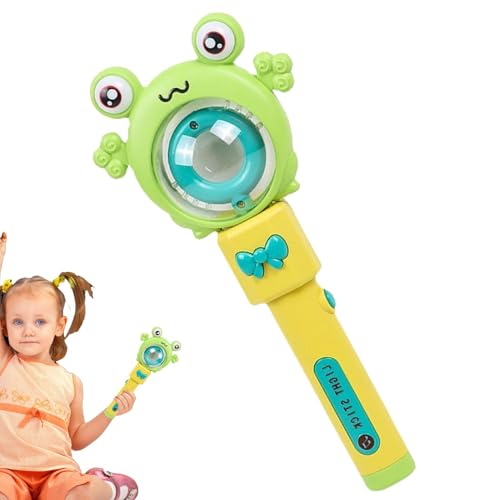 Leuchtstab für Kinder, leuchtender Zauberstab | elektrisches Spielzeug, sensorisches Spielzeug, glänzend, Hase/Frosch, Musikspielzeug, blinkend mit Lichtern und Farben Leuchtstab für Kinder, leuchtender Zauberstab | elektrisches Spielzeug, sensorisches Spielzeug, glänzend, Hase/Frosch, Musikspielzeug, blinkend mit Lichtern und Farben von Generic