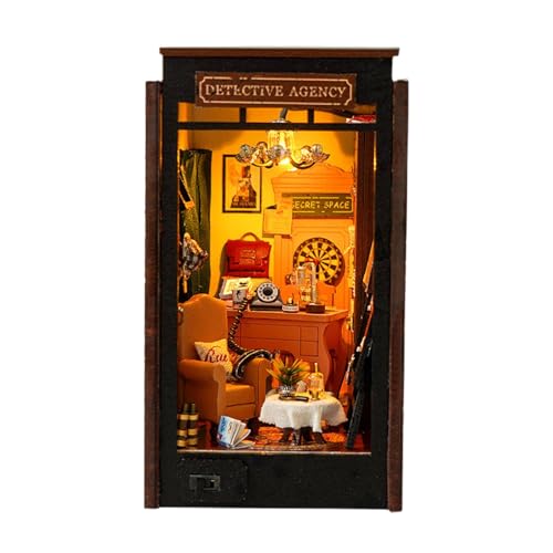 Libr Miniatur-Puppenhaus-Set, Miniatur-Puppen-Set, aus , Dekoration für das mit präzisem Design Libr Miniatur-Puppenhaus-Set, Miniatur-Puppen-Set, aus , Dekoration für das mit präzisem Design von Generic