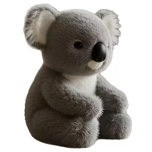 Lifelike gewichtete Koala Plüschspielzeug, emotionaler Unterstützung Begleiter mit Bewegungssensoren für Erwachsene Kinder Angstlinderung 25cm von Generic
