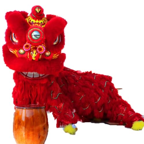 Lion Dance Mascot Costume Wool Lion Dance Folk Art Adults Cosplay Outdoor Sports Party - Chinese New Year Lion Dance Mascot Costume Wool Lion Dance Folk Art Adults Cosplay Outdoor Sports Party - Chinese New Year von Generic