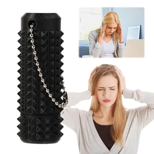 Little Ouchies Schmerz-Lenker Spielzeug, Beruhigender Schlüsselanhänger, 3D-Gedruckter Noppen-Massage-Roller, Stacheliger Grippie Stim Schlüsselanhänger für Erwachsene & Jugendliche von Generic