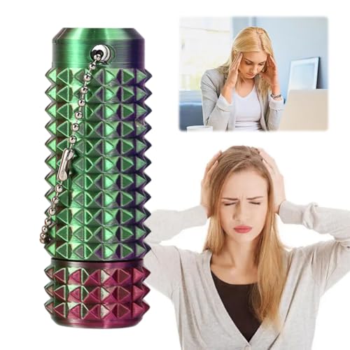 Little Ouchies Schmerz-Lenker Spielzeug, Beruhigender Schlüsselanhänger, 3D-Gedruckter Noppen-Massage-Roller, Stacheliger Grippie Stim Schlüsselanhänger für Erwachsene & Jugendliche Little Ouchies Schmerz-Lenker Spielzeug, Beruhigender Schlüsselanhänger, 3D-Gedruckter Noppen-Massage-Roller, Stacheliger Grippie Stim Schlüsselanhänger für Erwachsene & Jugendliche von Generic