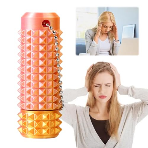 Little Ouchies Schmerz-Lenker Spielzeug, Beruhigender Schlüsselanhänger, 3D-Gedruckter Noppen-Massage-Roller, Stacheliger Grippie Stim Schlüsselanhänger für Erwachsene & Jugendliche Little Ouchies Schmerz-Lenker Spielzeug, Beruhigender Schlüsselanhänger, 3D-Gedruckter Noppen-Massage-Roller, Stacheliger Grippie Stim Schlüsselanhänger für Erwachsene & Jugendliche von Generic