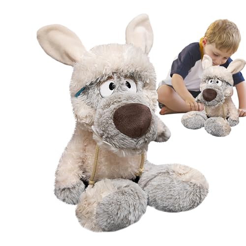 Lobo Plüsch-Spielzeug: weiches Plüschtier mit Schafsanzug, bezauberndes Kunstfell; Handbuch mit mittelgroßer Klemme, dekorative Figur für das Wohnzimmer, Lobo Plüsch-Spielzeug: weiches Plüschtier mit Schafsanzug, bezauberndes Kunstfell; Handbuch mit mittelgroßer Klemme, dekorative Figur für das Wohnzimmer, von Generic