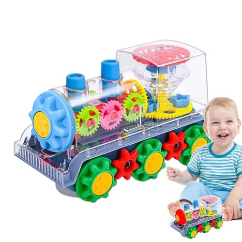 Lokomotive Musikspielzeug, Lokomotivspielzeug | Spielzeugauto mit LED-Leuchten und Musik | Zug Spielzeug Lokomotive Spielzeug mit Rädern für Geburtstag Weihnachten Neujahr Ostern Bam Lokomotive Musikspielzeug, Lokomotivspielzeug | Spielzeugauto mit LED-Leuchten und Musik | Zug Spielzeug Lokomotive Spielzeug mit Rädern für Geburtstag Weihnachten Neujahr Ostern Bam von Generic