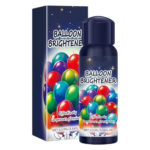 Luftballonpolitur Spray für Luftballons – Ballonpolierspray – 100 ml Hi-Shine Ballonspray – Sofortiges und lebendiges glänzendes Finish – langanhaltend von Generic