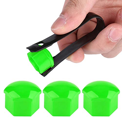 Lugn -Nussabdeckungen, Lug -Nüsse mit 20 Pcs Nylon für Autolad Eingestuft (Green) von Generic