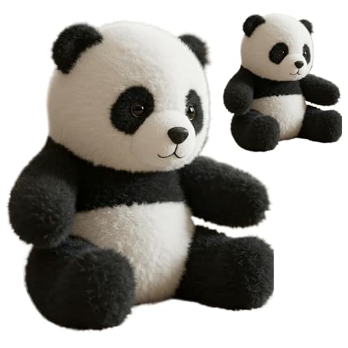 Lustige Weiche Mittelfinger Plüschtiere, Pandas Plüschspielzeug, Mittelfinger Plüsch Tierspielzeug, Lustige Weiche Tiere für Frauen Teenager Erwachsene Kinder Jungen Mädchen (2-Pack) von Generic