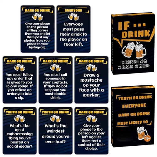 Lustiges Trinkspiel,Trinkkartenspiele für Erwachsene | Erwachsenenspiel Nachtkartenspiel zum Trinken - Kreative Kartenspiele für Erwachsene Bar, Getränke für Haus, Bar, Treffen, Wohnheim Lustiges Trinkspiel,Trinkkartenspiele für Erwachsene | Erwachsenenspiel Nachtkartenspiel zum Trinken - Kreative Kartenspiele für Erwachsene Bar, Getränke für Haus, Bar, Treffen, Wohnheim von Generic