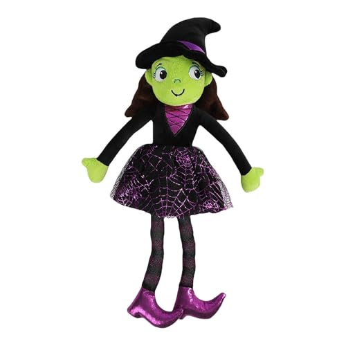 Luxuriöse Halloween-Puppe mit Witche-Puppen für Mädchen, süße und hautfreundliche Puppen | Stoffpuppe gefüllt als Geschenk für Kinder, Wohnzimmer, Sofa und Bürodekoration Luxuriöse Halloween-Puppe mit Witche-Puppen für Mädchen, süße und hautfreundliche Puppen | Stoffpuppe gefüllt als Geschenk für Kinder, Wohnzimmer, Sofa und Bürodekoration von Generic