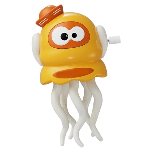 Ma Gic Tanzendes Oc Topus- Cr Azy Leg Dance Oc Topus- Krabbelndes automatisches Hindernisvermeidungssensor- Elektronisches Haustier Geeignet Für Kinder Tne488 (Yellow, One Size) von Generic