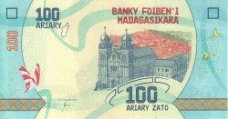 Madagaskar Pick-Nr: 97 bankfrisch (I) 2017 100 Ariary (Banknoten für Sammler) von Generic