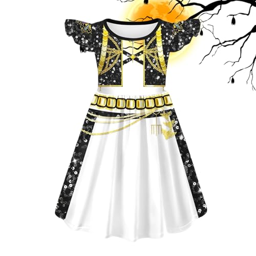 Mädchen Cosplay Kostüme,Halloween Party Rollenspiel | Animationsfilm Cosplay Kostüme Für 3-12 Jahre Mädchen Bühnenaufführung Festtag Feier Karneval Schulfest Mädchen Cosplay Kostüme,Halloween Party Rollenspiel | Animationsfilm Cosplay Kostüme Für 3-12 Jahre Mädchen Bühnenaufführung Festtag Feier Karneval Schulfest von Generic