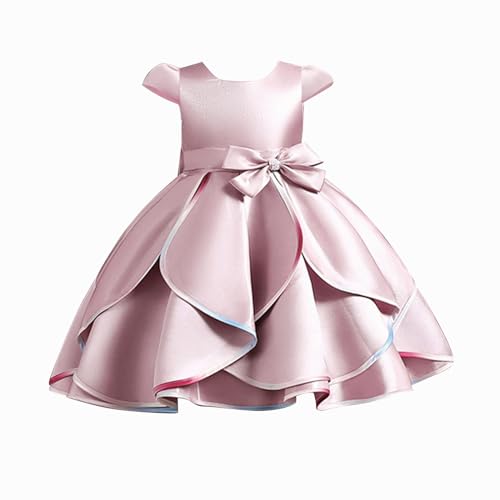 Mädchen Schleife Blumenkleid Rock für Mädchen Sommer Kinder Flugzeug Ärmel Kinder Kleid Bogen Prinzessin Kleid Mädchen Blumenmädchen Festival Party Kleid Karneval Neujahr Party Kleid (4-5 Years) Mädchen Schleife Blumenkleid Rock für Mädchen Sommer Kinder Flugzeug Ärmel Kinder Kleid Bogen Prinzessin Kleid Mädchen Blumenmädchen Festival Party Kleid Karneval Neujahr Party Kleid (4-5 Years) von Generic