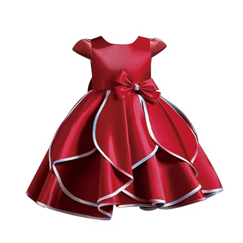 Mädchen Schleife Blumenkleid Rock für Mädchen Sommer Kinder Flugzeug Ärmel Kinder Kleid Bogen Prinzessin Kleid Mädchen Blumenmädchen Festival Party Kleid Karneval Neujahr Party Kleid (5-6 Years) Mädchen Schleife Blumenkleid Rock für Mädchen Sommer Kinder Flugzeug Ärmel Kinder Kleid Bogen Prinzessin Kleid Mädchen Blumenmädchen Festival Party Kleid Karneval Neujahr Party Kleid (5-6 Years) von Generic